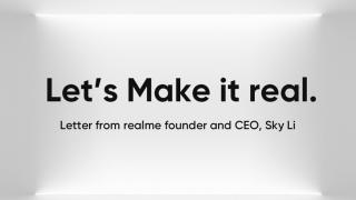 realme anunță un nou slogan și își prezintă intenția de a lansa smartphone-uri mai atractive pentru tineri; Va fi modificat și logo-ul curând
