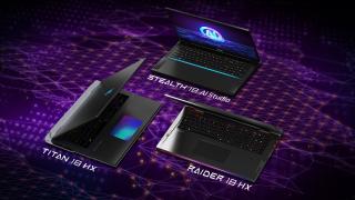 CES 2024: Cele mai puternice laptopuri de gaming MSI cu panouri de 18 inch sunt aici! Seriile Titan, Raider, Stealth