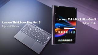 CES 2024: Lenovo ThinkBook Plus Gen 5 Hybrid e tabletă cu Android și laptop cu Windows 11 concomitent; Iată cum funcționează!