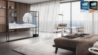 CES 2024: LG şi-a adus televizorul transparent în Las Vegas - LG Signature OLED TV e şi wireless