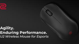 Noul mouse ZOWIE U2 wireless: O evoluție în gamingul eSports; Design și tehnologie de ultimă oră pentru performanțe superioare