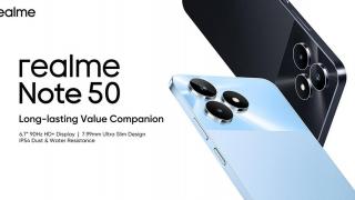 realme Note 50 lansat oficial: sună a telefon de sub 500 de lei 