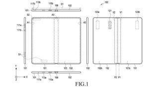 Samsung Galaxy Z Fold6 ar putea adopta acest design; Vedem un ecran extern mai lat într-un brevet nou