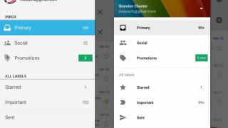 Gmail 5.0 disponibil acum oficial, vine cu Material Design și suport pentru Yahoo, Outlook și Exchange