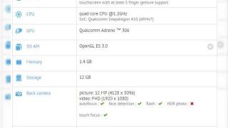 Specificațiile lui Samsung Galaxy Grand 3 dezvăluite de GFXBench