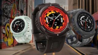 Amazfit Active Edge a debutat! Smartwatch cu GPS încorporat, moduri AI pentru sport și o autonomie de 16 zile