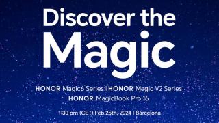 HONOR la MWC 2024; Urmărește live lansarea Magic6 Pro și MagicBook Pro 16