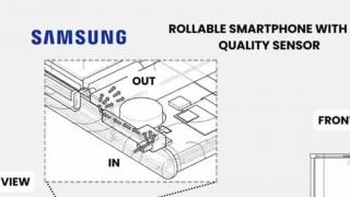 Samsung va include un senzor de calitate a aerului pe telefonul său rulabil (Brevet)