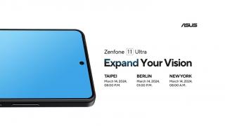 Urmăreşte lansarea lui ASUS Zenfone 11 Ultra azi de la ora 14:00 (ora României)