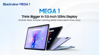 Blackview MEGA 1 debutează global, o tabletă cu ecran de 11.5 inch 120Hz, 12 GB RAM, suport Widewine L1