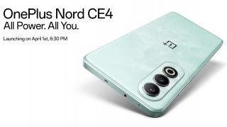 OnePlus Nord CE4 sosește pe 1 aprilie și vine cu 8 GB RAM în configurație de bază și până la 256 GB de stocare