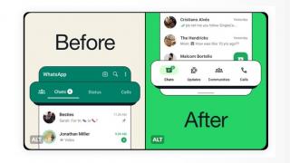 WhatsApp primește o bară de navigare nouă pe Android, în zona de jos a ecranului