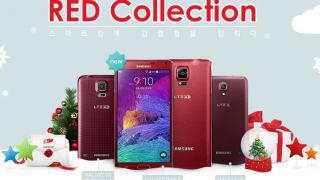 Samsung lansează un Galaxy Note 4 roșu În ediție de Crăciun, debutează În Coreea de Sud
