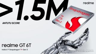 Realme GT 6T apare în materiale teaser, smartphone mid-range cu procesor Snapdragon 7+ Gen3