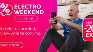 Avem oferte electrizante pe eMAG în perioada 11-13 mai! Electro Weekend se întoarce cu extra reduceri