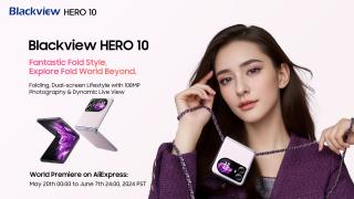 Blackview Hero 10 se lansează astăzi global și îl poți comanda de pe Aliexpress; Ce oferă telefonul pliabil flip?