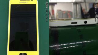 Samsung ar putea lansa un smartphone metalic colorat; carcasa acestuia ajunge pe web