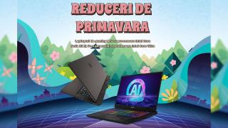 Reduceri de primăvară pentru laptopuri MSI: gaming, productivitate şi şcoală