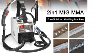 Super ofertă pe Cafago: Sudură electrică multipurpose la preț redus; 2in1 MIG MMA Inverter Welders