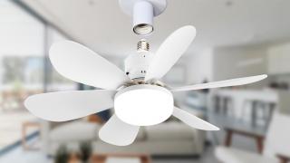 E LUNI e AMAZON: Azi vă recomandăm un ventilator de tavan cu lumină LED încorporată și telecomandă, ușor de montat în orice locuință