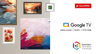 Încearcă prima maşina Allview, frigiderul ERA cu cameră, noile TV-uri QLED Allview la Bucharest Tech Week 2024