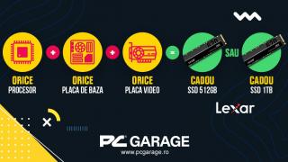 Upgrade pentru PC-ul tău de gaming în această vară? La PC Garage comanda ta îți aduce un SSD cadou!