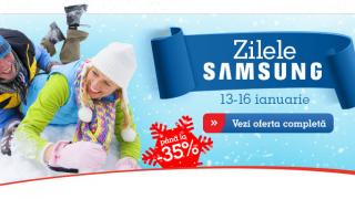 eMAG prezintă campania de reduceri ”Zilele Samsung” prețuri speciale la smartphone-uri și tablete