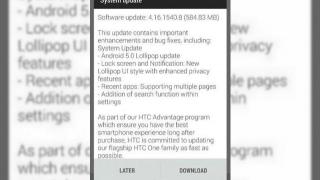 HTC One M8 primește actualizarea la Android 5.0 Lollipop În aceste momente