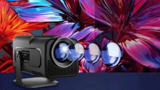 Videoproiectorul HY320 cu suport 4K și 1080p nativ, costă acum sub 400 de lei și îți ajunge la timp pentru finala EURO 2024
