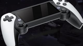 Consola de gaming portabilă M25 cu design în stil PlayStation Portal, acum cu 11% reducere pe GeekBuying + card 64 GB