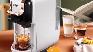 Aparat de cafea HiBREW H2B: Reducere de 42% și livrare gratuită din UE; Bucură-te de cafea rece și caldă!