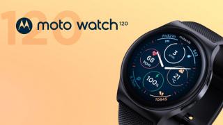 Motorola prezintă Moto Watch 120: smartwatch accesibil cu ecran AMOLED, corp metalic și funcții avansate pentru fitness