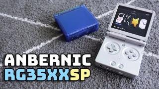 Consola de gaming portabilă ANBERNIC RG35XXSP Flip îți aduce 5000 de jocuri retro, acum cu 15% reducere pe GeekBuying