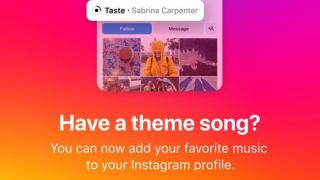 În curând vei putea asocia o melodie favorită profilului tău de Instagram; Iată cum funcționează