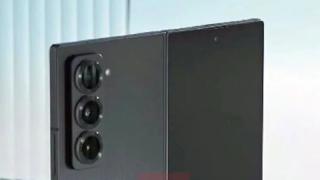 Prima imagine cu Samsung Galaxy Z Fold Special Edition este aici, mai subțire și cu efect metalic în spate