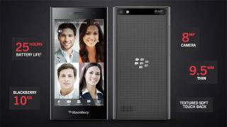 MWC 2015: BlackBerry Leap este un telefon cu preţ accesibil, pentru tinerii profesionişti