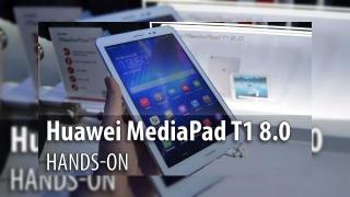 MWC 2015: Huawei MediaPad T1 8.0 hands-on - tabletă accesibilă, cu carcasă metalică, design de telefon masiv (Video)