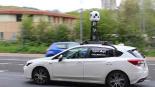 Maşina Apple Maps văzută în Bucureşti; Avem rival Street View în România?