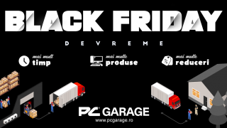 PC Garage a început Black Friday Devreme (catalog); Reduceri de până la 1.700 lei la sisteme de gaming