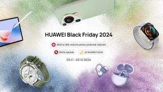 Black Friday 2024 la HUAWEI Store: Reduceri și extra-avantaje la achiziția de smartphone-uri, tablete și gadget-uri
