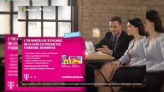 Telekom România oferă 1 TB stocare în cloud fără costuri suplimentare pentru clienţii companii, via OneDrive