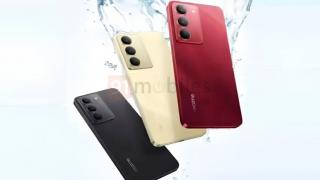 realme 14x apare într-o fotografie proaspătă, e un telefon de buget rezistent la apă; Avem şi data de lansare!