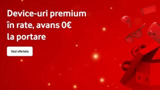 La Vodafone plătești zero avans pentru telefoane noi; Oferta la portare pentru telefoane şi gadgeturi, inclusiv PS5