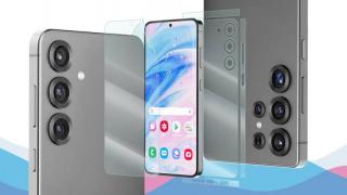 Skin-uri pentru Galaxy S25, S25+ și S25 Ultra listate deja pe web; Designul flagship-urilor e confirmat