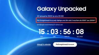 Tombola Samsung pentru Galaxy S25: Vouchere de până la 2000 € și o șansă unică de câștig