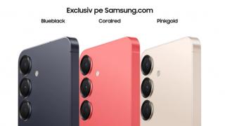 Samsung Galaxy S25 se vinde în culori exclusive pe site-ul Samsung: roșu, verde sau rose gold 