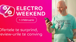 Până la 20% extra reducere pe eMAG în cadrul campaniei Electro Weekend; Televizoare, smartphone-uri și gaming