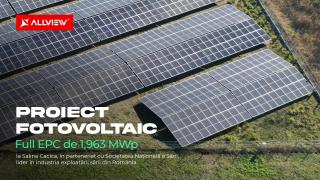 Allview Solar Energy dezvoltă un parc fotovoltaic de 1,963 MWp în Suceava; parteneriat strategic cu Societatea Națională a Sării