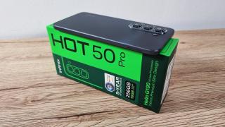 Unboxing INFINIX HOT 50 Pro 4G: Smartphone subțire și arătos, cu toate accesoriile necesare în pachet (inclusiv căști), sub 1200 lei