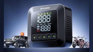 E LUNI e AMAZON: Compresorul de aer portabil Syncwire pentru mașini, biciclete și motociclete acum doar 35,83 euro